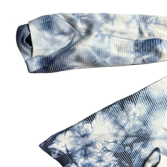 Lululemon Women’s Swiftly Tech Long Sleeve 2.0 Waist Length Blue Tie Dye Size 6 - Picture 7 of 12